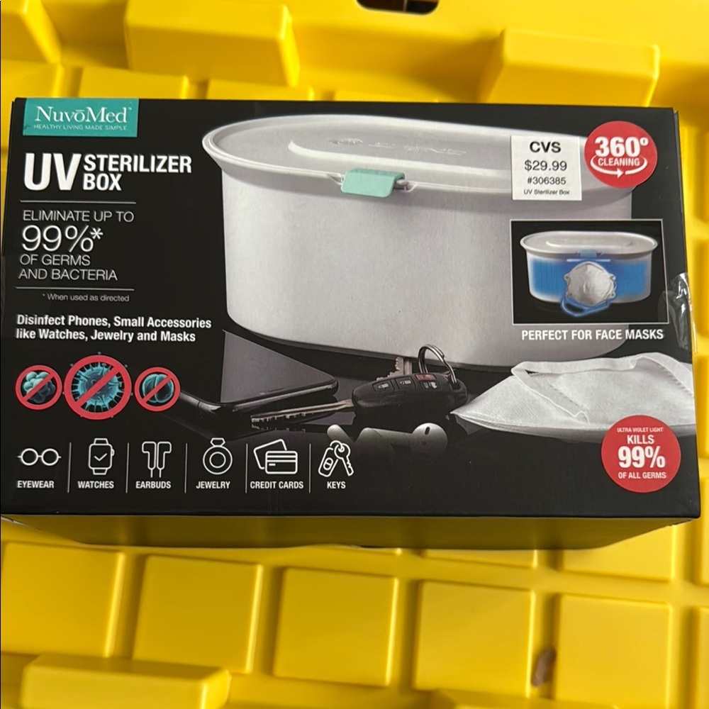 UV Sterilizer Box - White